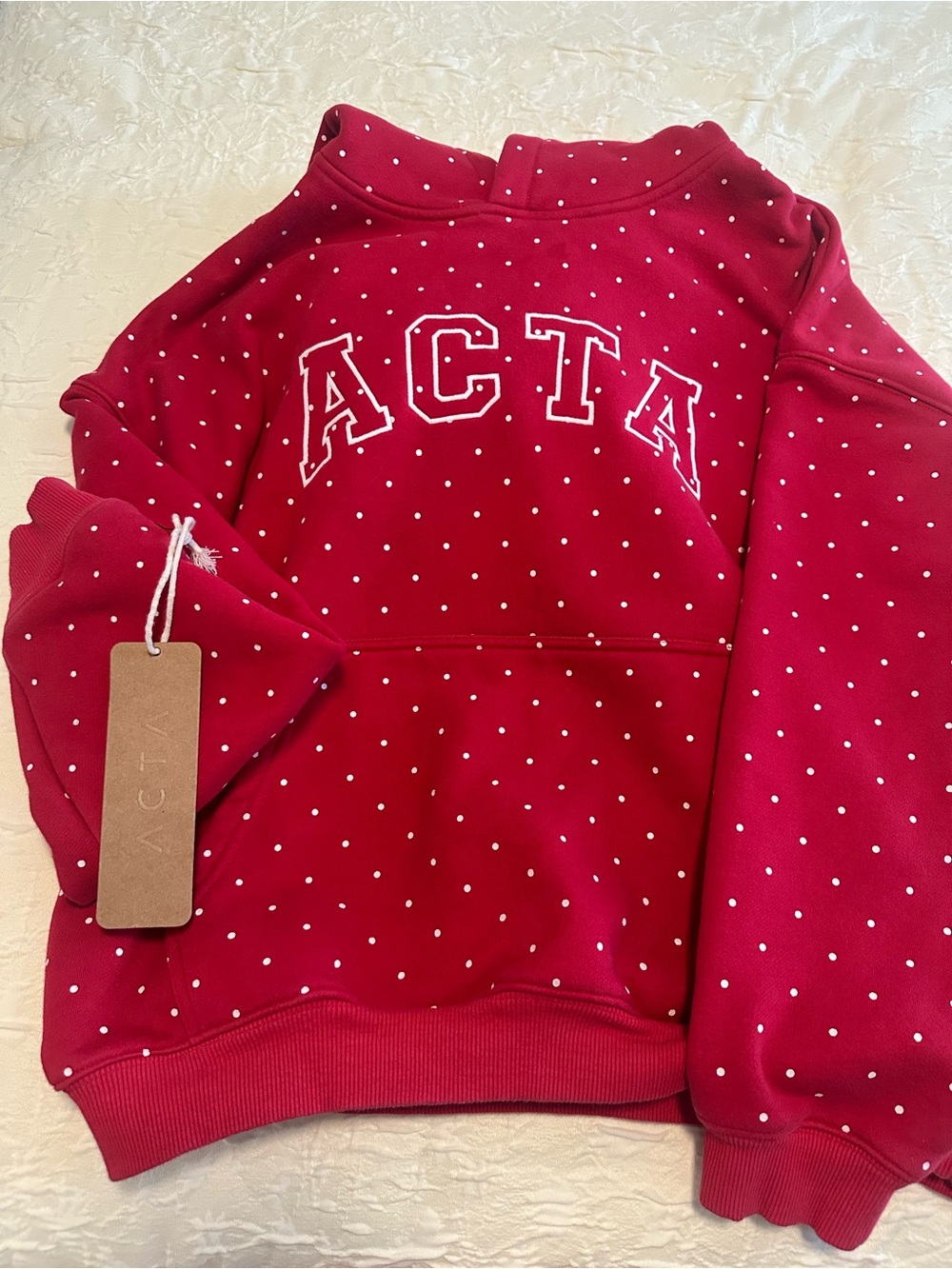ACTA Red Polka Dot